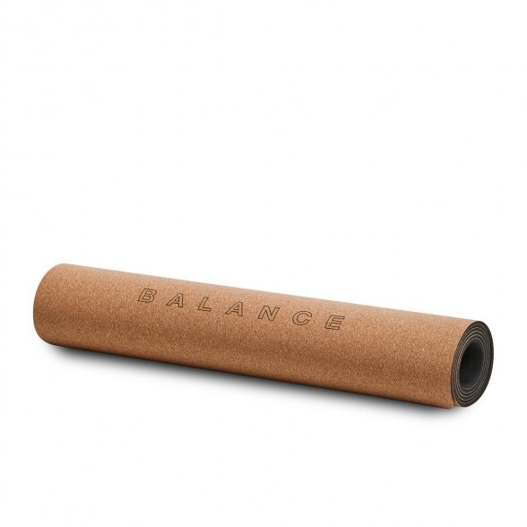 Sporto ir Jogos kilimėlis BALANCE MAT Cork Rubber 3