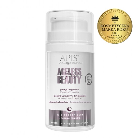 Apis Ageless Beauty daugiafunkcinis naktinis kremas-kaukė su Progeline 50 ml