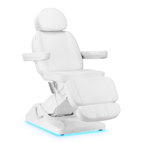 SILLON Electric cosmetology/pedicure chair, 3 motors, white