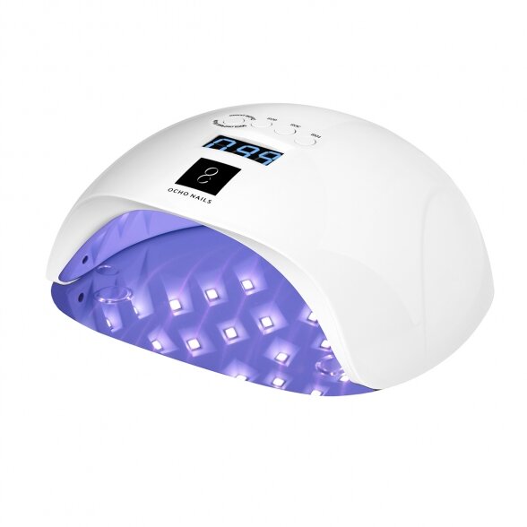 OCHO NAILS X13 65W white LED lamp with mirror bottom