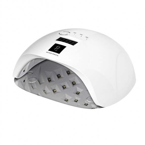 OCHO NAILS X13 65W white LED lamp with mirror bottom 1