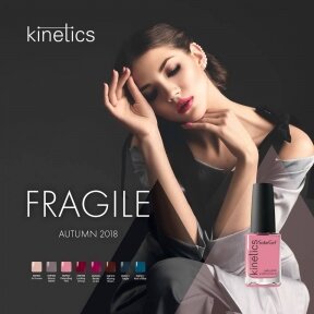 Nail polish Kinetics SolarGel Fragille #411, 15 ml