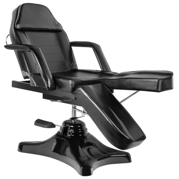 Hydraulic pedicure chair A-234C, black