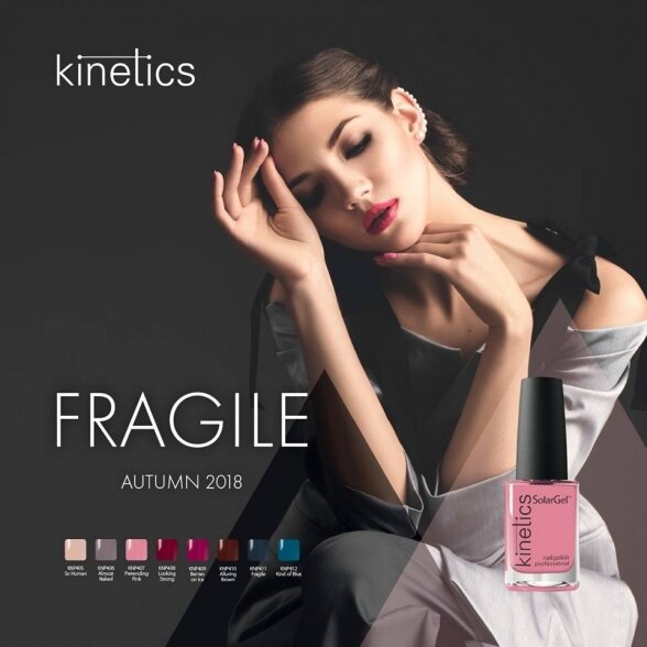 Nail polish Kinetics SolarGel Berries On Ice #409, 15 ml 1