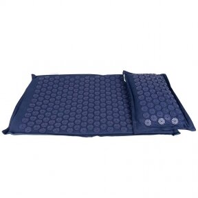Матрас для точечного массажа PREMIUM, с подушкой, 61 см, темно-синий