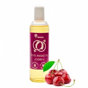 Oil for erotic massage Verana - CHERRY, 250ml.