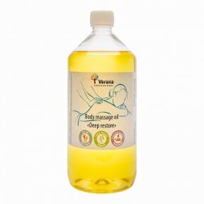 Oil for body massage DEEP RESTORE, Verana, UNFRAGRANCE, 1000ml