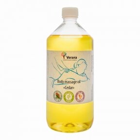 Oil for body massage Cedar, Verana, 1000ml