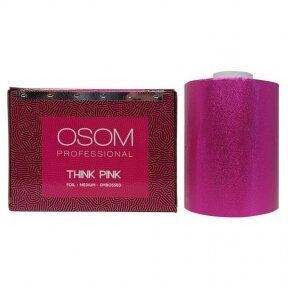 Фольга алюминиевая для краски волос OSOM Sparkle And Shine, 100 м, ширина 12 см, толщина 15 микрон