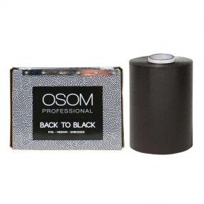 Фольга алюминиевая для краски волос OSOM Sparkle And Shine, 100 м, ширина 12 см, толщина 15 микрон