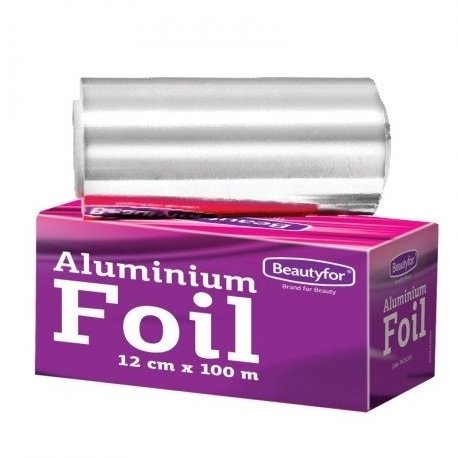 Aluminum foil, 12 cm x 100 m, in a box