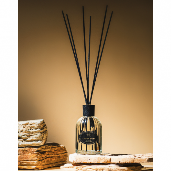 AMBER DUST Home fragrance with sticks - Retro collection (250ml) 1