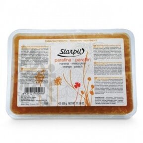 Orange-peach-scented paraffin Starpil, 500 g