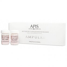 APIS activator-serum in ampoules with lyophilized raspberries, 5ml x 5 pcs.