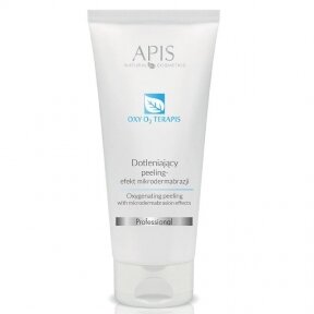 APIS active oxygen face scrub - microdermabrasion effect, 200ml