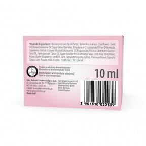 APIS RASPBERRY LIPS, drėkinantis lūpų balzamas, Aviečių kvapo, 10ml