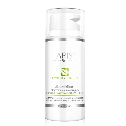 Apis Professional moisturizing face cream with pear, rhubarb and AQUAXTREM™ complex, 100 ml