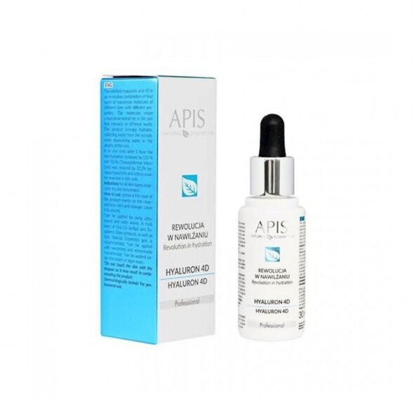 Apis 4D hyaluronic acid concentrate for face, 30ml