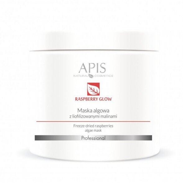 APIS alginate algae mask with freeze-dried raspberries, 250g