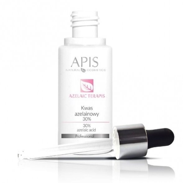 Apis eksfoliacijos serumas su azelaino rūgštimi 30%,Ph 2.25, 30ml