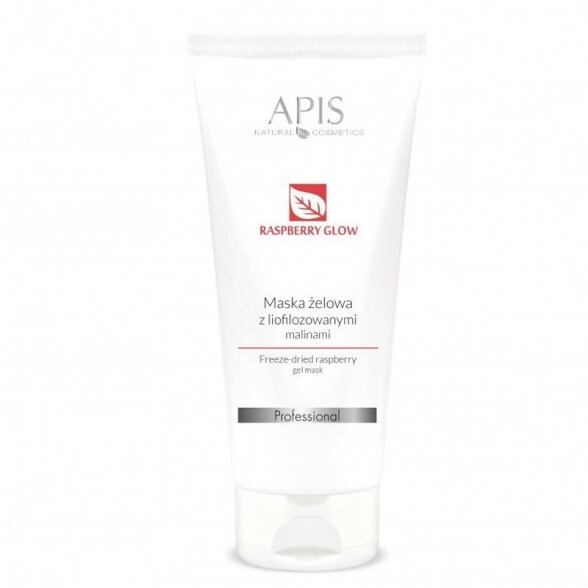 APIS gelio kaukė su liofilizuotomis avietėmis, 200ml