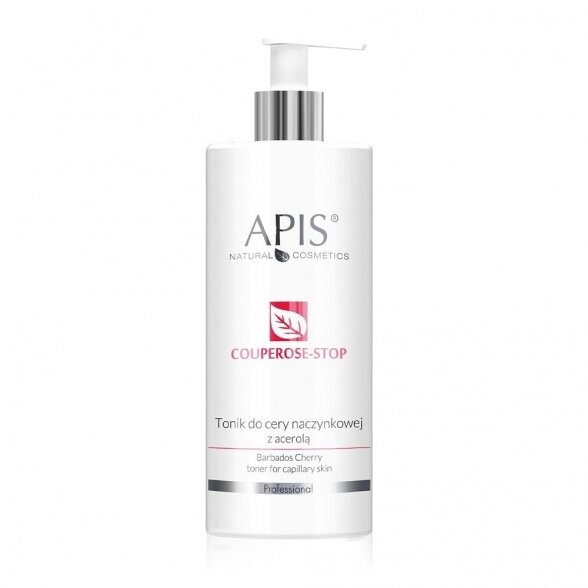 APIS Home Therapy tonic for couperose skin with vitamin C and Beta-Carotene, 500ml