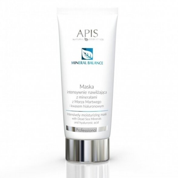 APIS intensively moisturizing face mask with Dead Sea minerals and hyaluron, 200ml