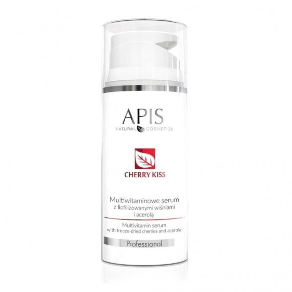 APIS Multivitaminų serumas su Liofilizuotomis Vyšniomis ir Acerola, 100ml