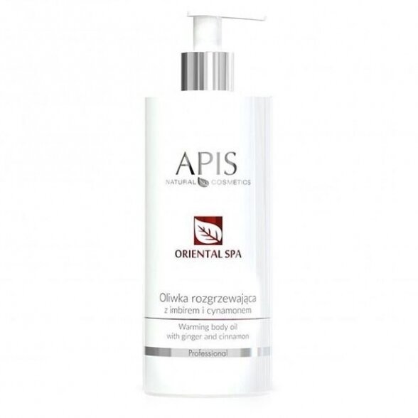 APIS Oriental SPA masažo aliejus su cinamonu ir imbieru , 500ml