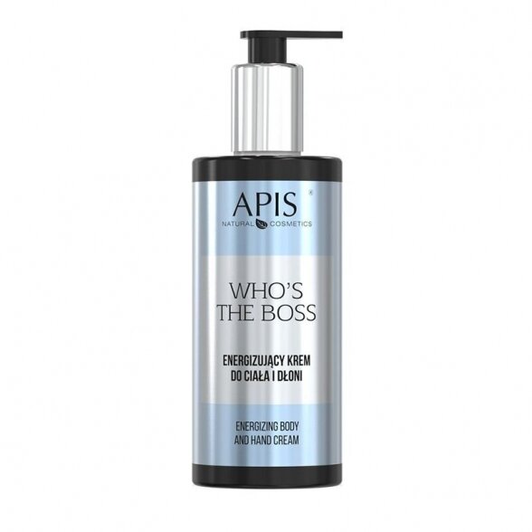 Apis hand and body cream for men Who's the boss, 300ml