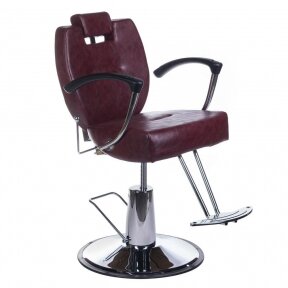 Barber chair BH-3208, burgundy sp.