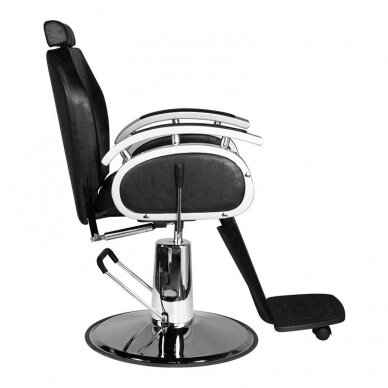 Barberio krėslas SM106, juodos sp. 2