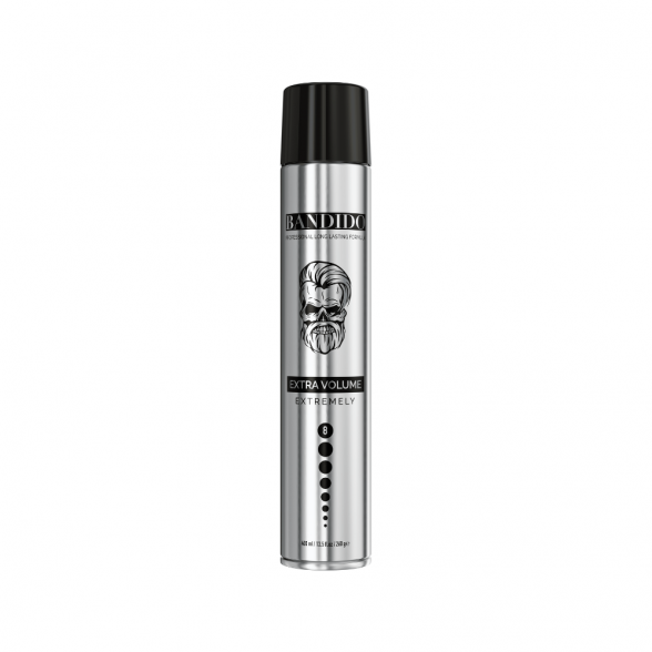 Bandido Silver Hair Spray Extra Volume Extremely Plaukų lakas, 400ml