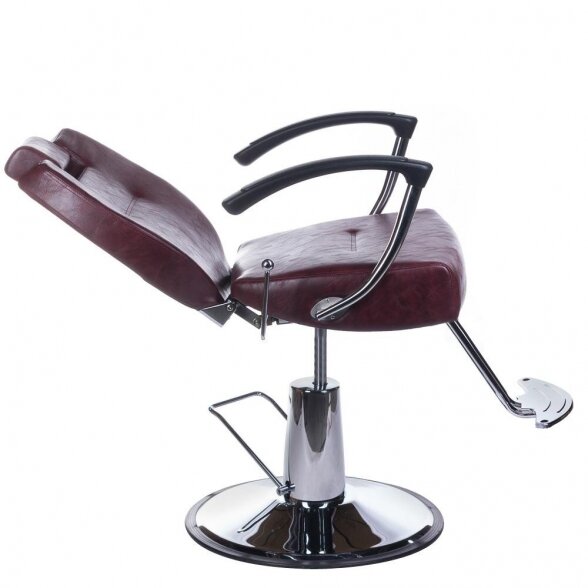 Barber chair BH-3208, burgundy sp. 3