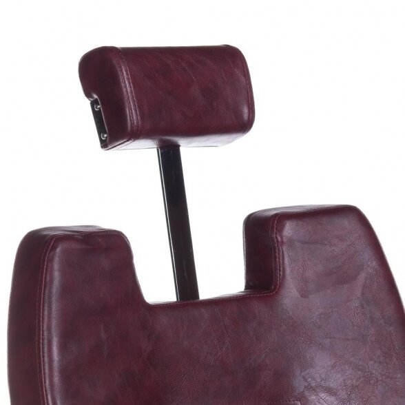 Barber chair BH-3208, burgundy sp. 4