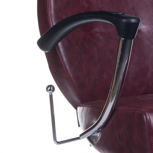 Barber chair BH-3208, burgundy sp. 6