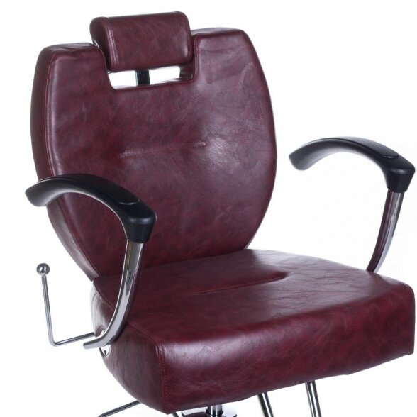 Barber chair BH-3208, burgundy sp. 1