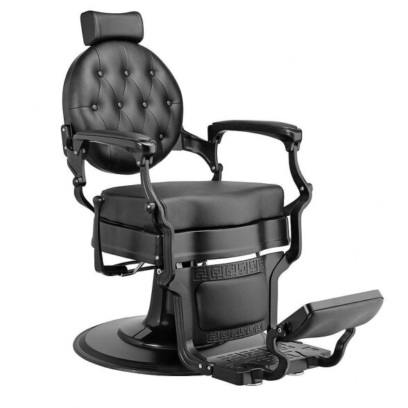 Barber chair BUZZ BLACK MUDI Weelko (Spain), black sp.