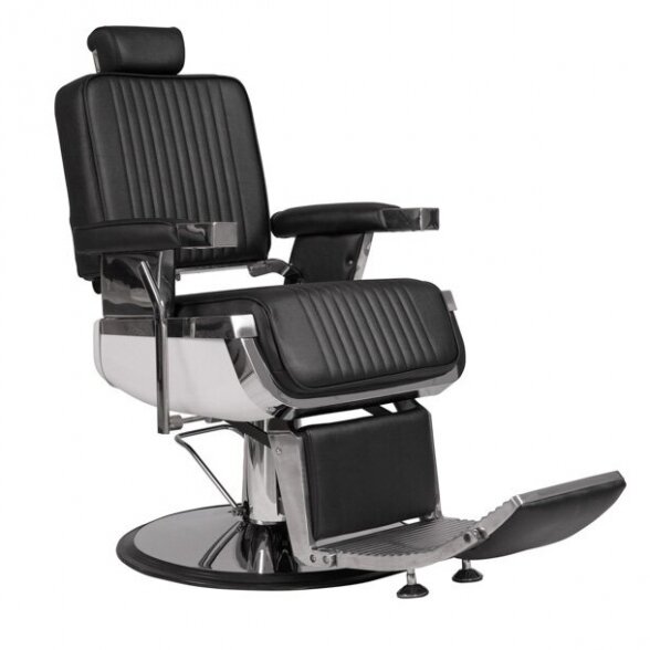 Barber salon chair FRINGE MUDI Weelko (Spain), black sp.