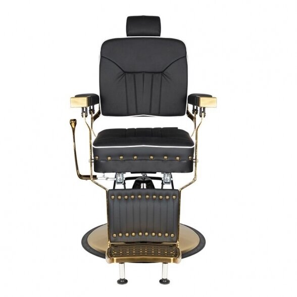 Barber chair GABBIANO FILIPPO, black/gold sp. 2