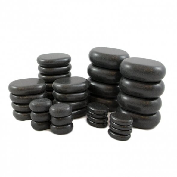 Basalt stone set Weelko Breathe (Spain), 36 pcs.