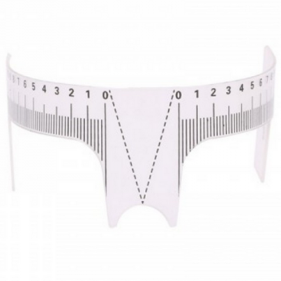 Belamu eyebrow measuring ruler