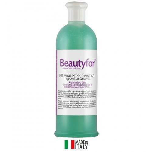 Beautyfor gel before depilation with mint and menthol, 500ml