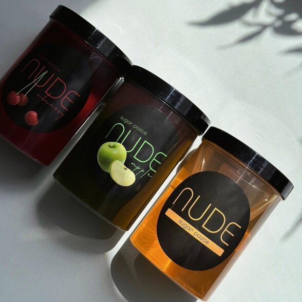 Сахарная паста для депиляции NUDE Bluberry MEDIUM, 1400гр 1