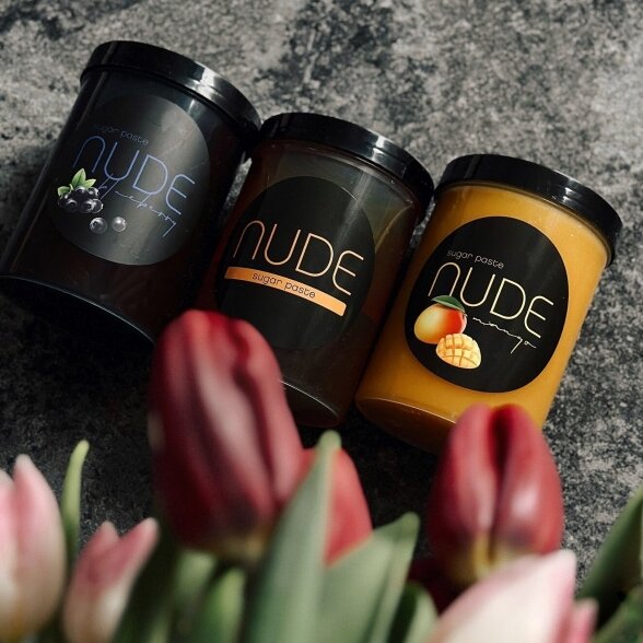 Сахарная паста для депиляции NUDE Bluberry MEDIUM, 1400гр 3