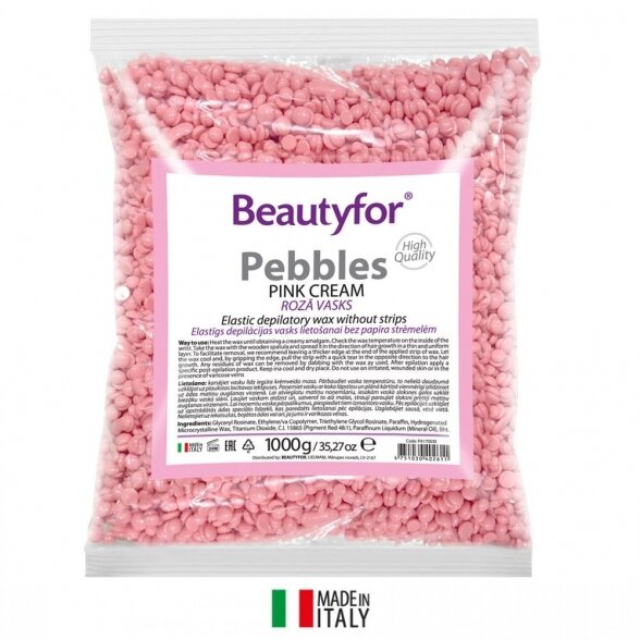 Beautyfor PINK wax in granules, 1kg