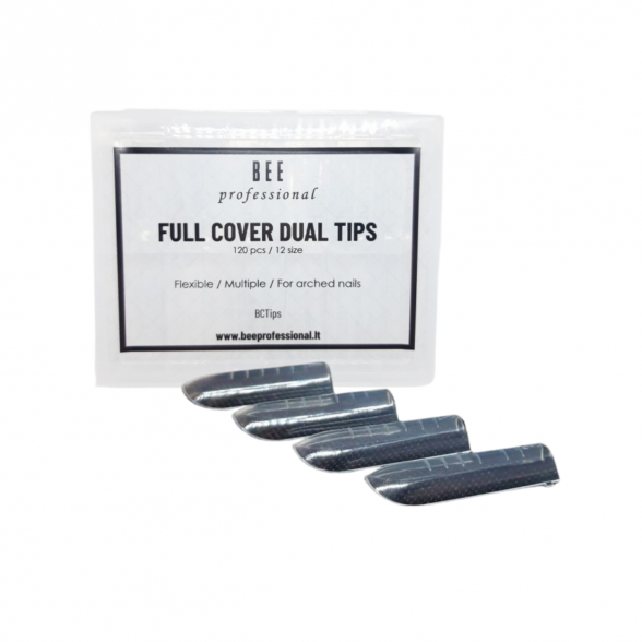 Bee Professional Full Cover Dual Tips/ Full coverage upper forms 1