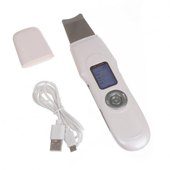 Wireless ultrasonic face cleaning spatula EMS BI-630