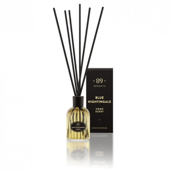 BLUE NIGHTINGALE Home fragrance with sticks - Retro collection (250ml)