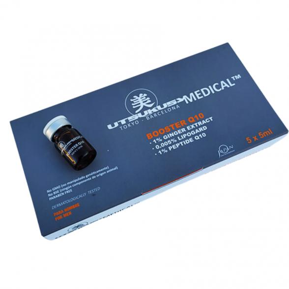 UTSUKUSY BOOSTER COCKTAIL serumas vyrams Q10 , 1x5ml 1